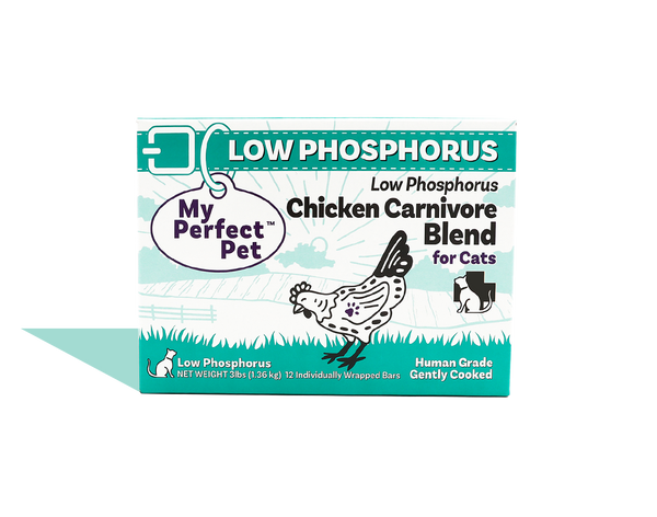 Low phosphorus raw cat food best sale